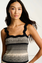 Load image into Gallery viewer, Lisa Todd Summer Sway Tank in Almond Black
