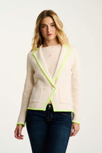 Load image into Gallery viewer, Lisa Todd Stitchy Mix Blazer in Natural
