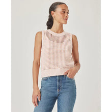 Load image into Gallery viewer, Splendid Camellia Sweater tank in Rose Petal
