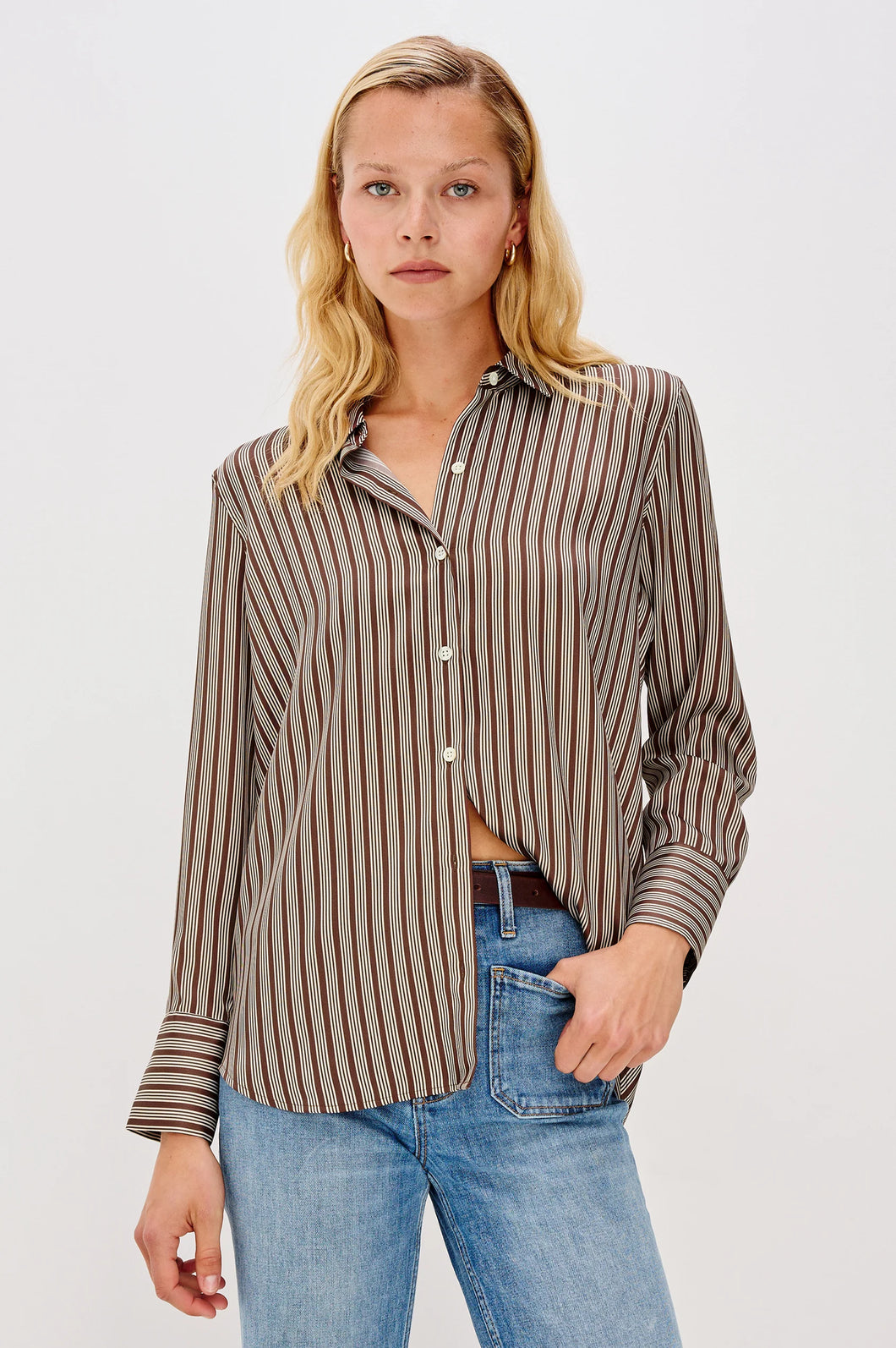 Rails Saige Shirt in Isle Stripe