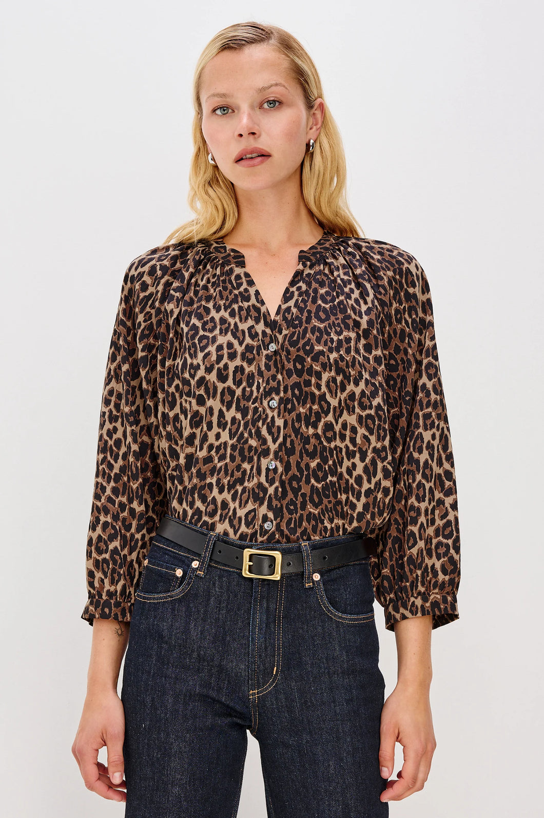 Rails Saint Top in Brown Nala