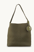 Load image into Gallery viewer, Ilse Jacobsen Woven Tote Bag in Army
