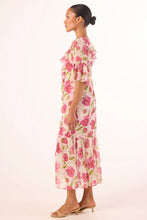 Load image into Gallery viewer, Misa Los Angeles Madeline Dress in Fuchsia Blooms
