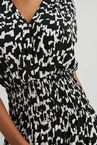 Rails Siera Dress in Ebony Texture