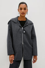 Load image into Gallery viewer, Rails Silves Coat in Charcoal
