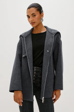 Load image into Gallery viewer, Rails Silves Coat in Charcoal
