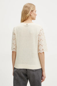 Twinset Sweater in Delicate Beige