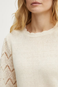 Twinset Sweater in Delicate Beige