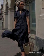 Load image into Gallery viewer, Brochu Walker The Havana Dress in Navy
