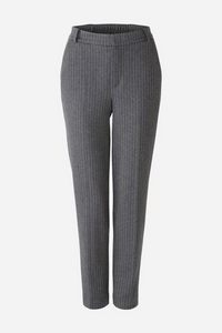 Oui Pinstripe Pant in Grey