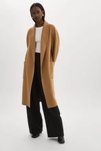 Load image into Gallery viewer, LAMARQUE Thara Double Face Wool Coat in Camel
