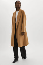 Load image into Gallery viewer, LAMARQUE Thara Double Face Wool Coat in Camel
