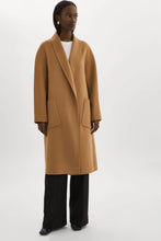 Load image into Gallery viewer, LAMARQUE Thara Double Face Wool Coat in Camel
