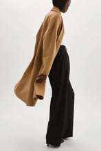 Load image into Gallery viewer, LAMARQUE Thara Double Face Wool Coat in Camel
