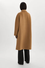 Load image into Gallery viewer, LAMARQUE Thara Double Face Wool Coat in Camel
