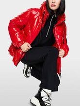 Load image into Gallery viewer, Marc Cain Puffer Jacket in Red

