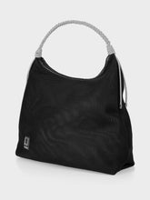 Load image into Gallery viewer, Marc Cain Mesh Shopper Bag in Black
