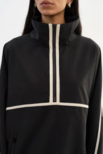 Load image into Gallery viewer, LAMARQUE Weslee Half-Zip Pullover Jacket in Black
