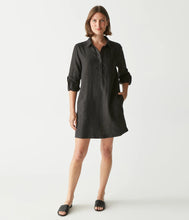 Load image into Gallery viewer, Michael Stars Eleanor Utility Dress in Black
