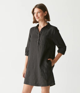 Michael Stars Eleanor Utility Dress in Black