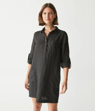 Load image into Gallery viewer, Michael Stars Eleanor Utility Dress in Black
