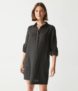 Michael Stars Eleanor Utility Dress in Black