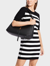 Load image into Gallery viewer, Marc Cain Striped Dress in Black &amp; White
