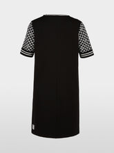 Load image into Gallery viewer, Marc Cain Knitted Dress in Logo Chain Print
