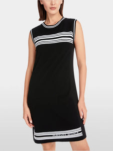 Marc Cain Sleeveless Dress in Black