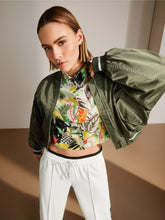 Load image into Gallery viewer, Marc Cain Bomber Jacket in Olive
