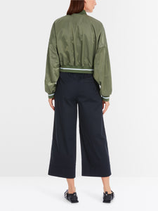 Marc Cain Bomber Jacket in Olive