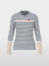 Load image into Gallery viewer, Marc Cain Long Sleeve Striped Top
