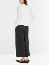 Load image into Gallery viewer, Marc Cain Pleated Sleeve Top in Off White
