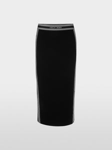 Marc Cain Midi Skirt in Black