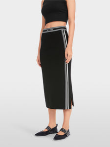 Marc Cain Midi Skirt in Black