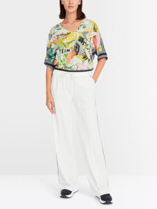 Marc Cain Pull on Pants in White