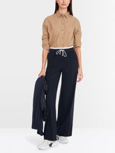 Load image into Gallery viewer, Marc Cain Pull On Trousers in Navy
