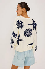 Load image into Gallery viewer, Rails Zoey Sweater in Seashells
