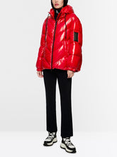 Load image into Gallery viewer, Marc Cain Puffer Jacket in Red
