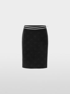 Marc Cain Knit Skirt in Black