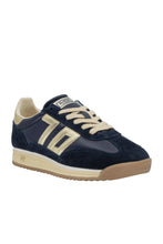 Load image into Gallery viewer, Back 70 Jogger Sneakers in Navy/Gold
