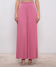 Load image into Gallery viewer, Twinset Pleated Pant in Cashmere Rose
