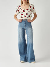 Load image into Gallery viewer, Twinset Cotton Sweater with Cherry Print
