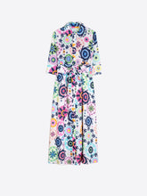 Load image into Gallery viewer, Vilagallo Brenda Dress in Multicolour Voile
