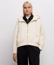 Load image into Gallery viewer, Twinset Bomber Jacket in Ivory
