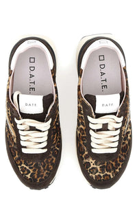 D.A.T.E. Athleta Animalier Sneakers in Leopard