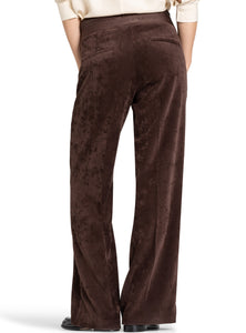 Cambio Ava Double Jog Pant in Coffee