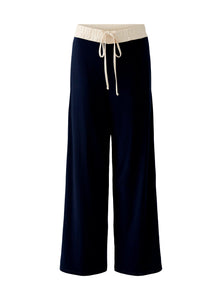 Oui Pull on Pant in Navy