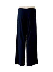 Oui Pull on Pant in Navy