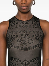 Load image into Gallery viewer, Twinset Long Knit Dress in Black
